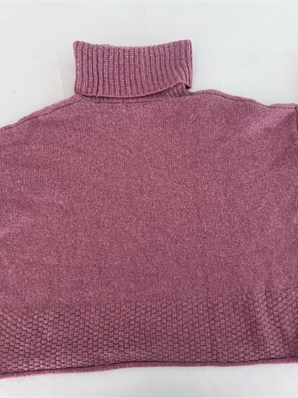 Madewell Turtleneck Knit Sweater in Dusty Rose - Picture 2 of 7